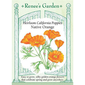 Poppies - Heirloom California Native Orange