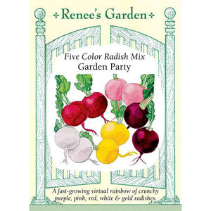 Radish Mix - Five Color Garden Party