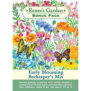 Bonus Pack - Early Blooming Beekeeper's Mix